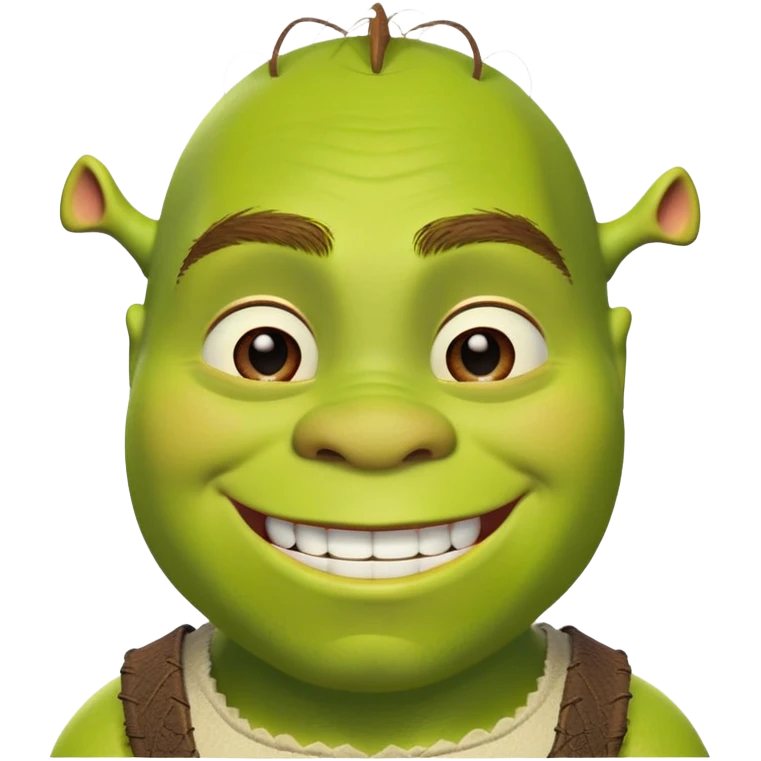 shrek cute emoji