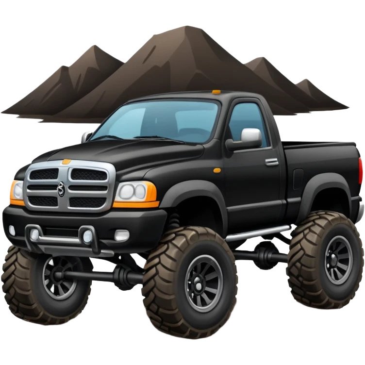 Need a SRT truck emoji that I can copy and paste with no guns on top emoji