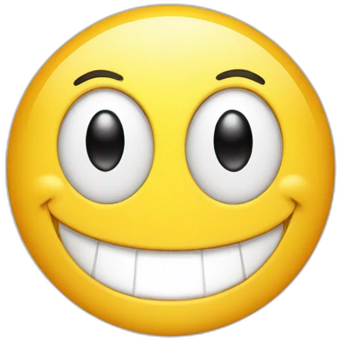 grinning face smiley emoji