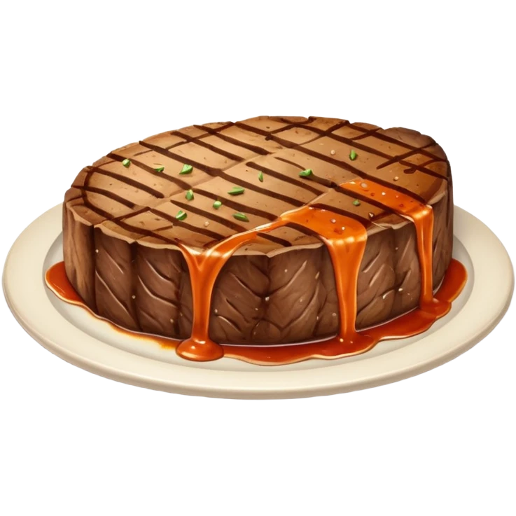 Retro Restaurant Sign steak emoji