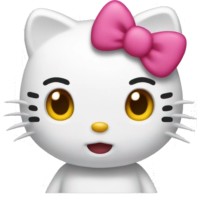 Hello kitty emoji