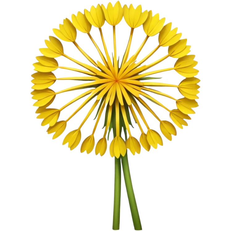 Dandelion flower emoji for bio emoji