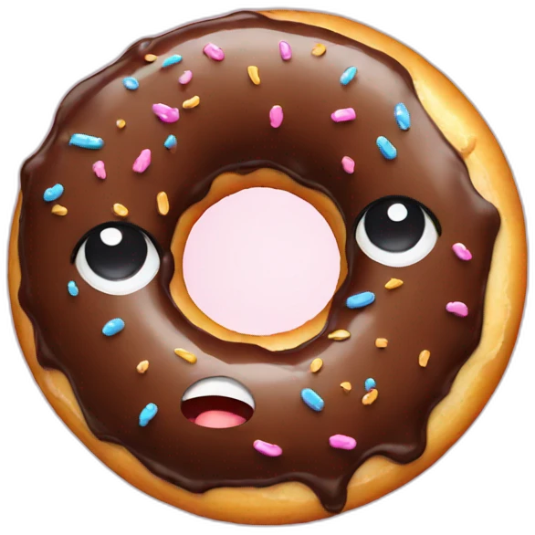 donut crying emoji