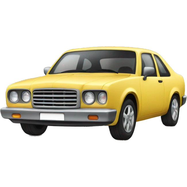 Car with hands emoji
