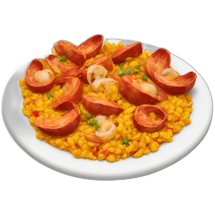 paella chorizo emoji