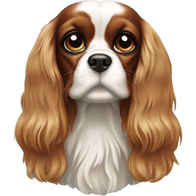 cavellier king charles spaniel  emoji