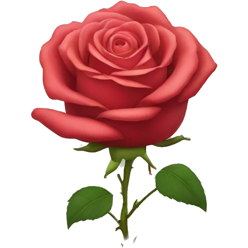 Rose emoji