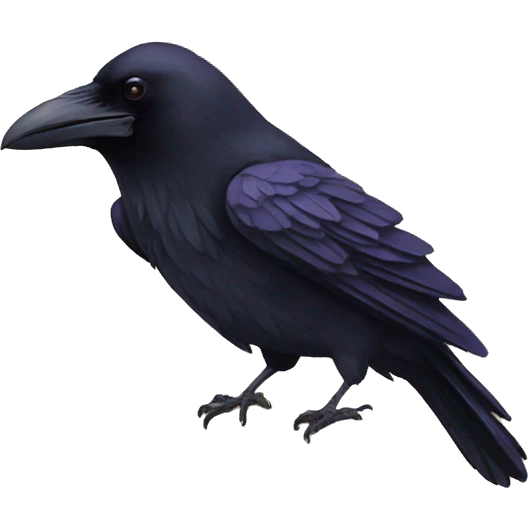 Raven book emoji