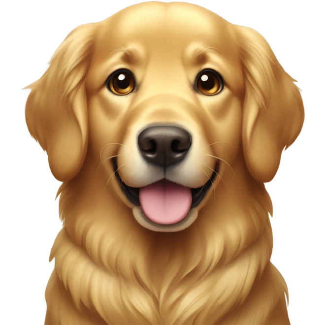 Golden retriever  emoji