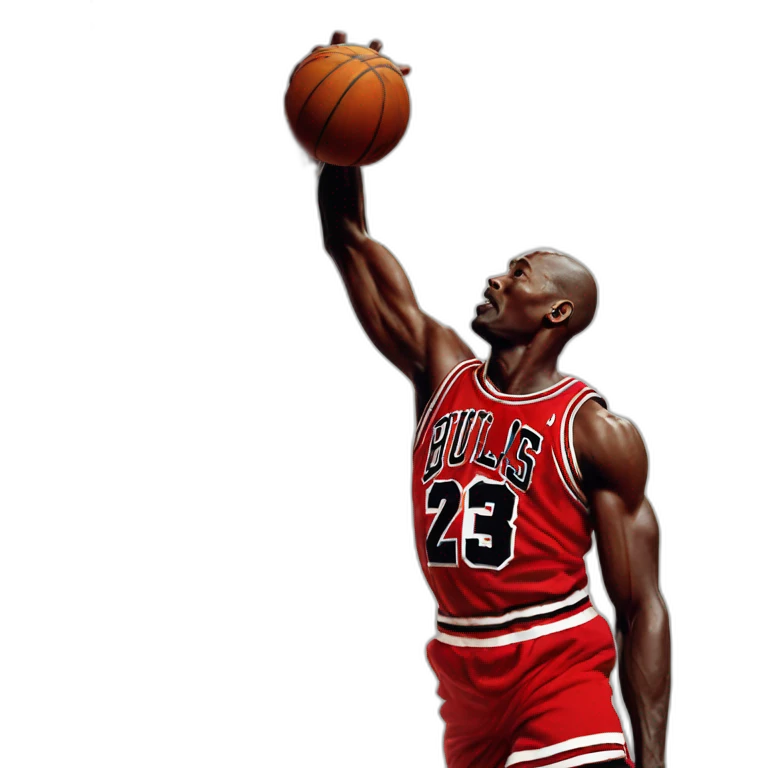 Micheal Jordan Dunk emoji