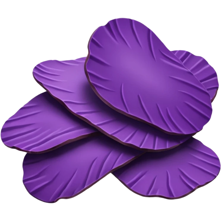 purple potato chips emoji