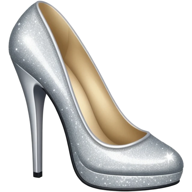 sparkly shoe emoji