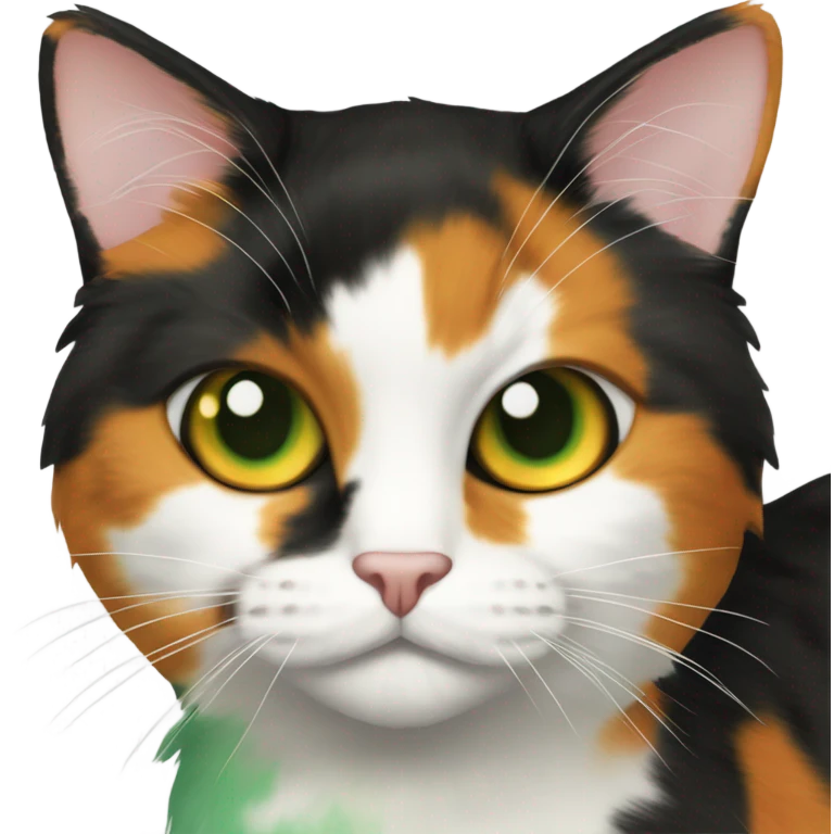Calico cat emoji