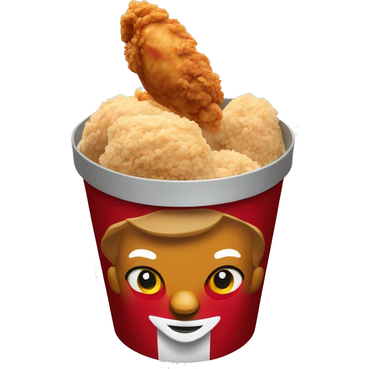 KFC chicken bucket  emoji