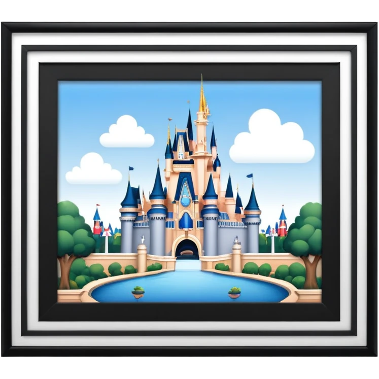 Disney world emoji