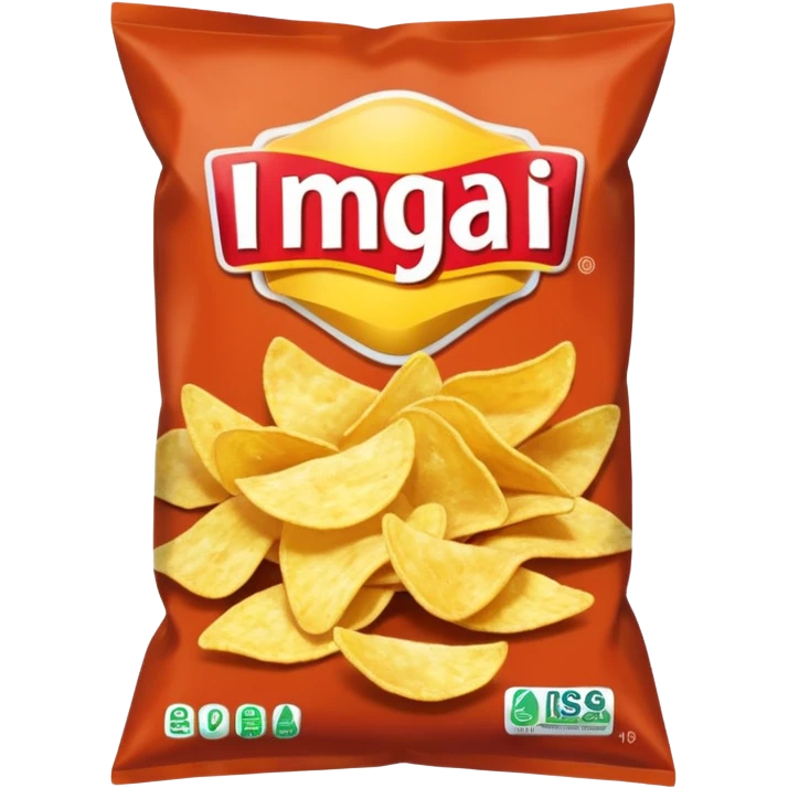 A bag of chips called HRAJ emoji