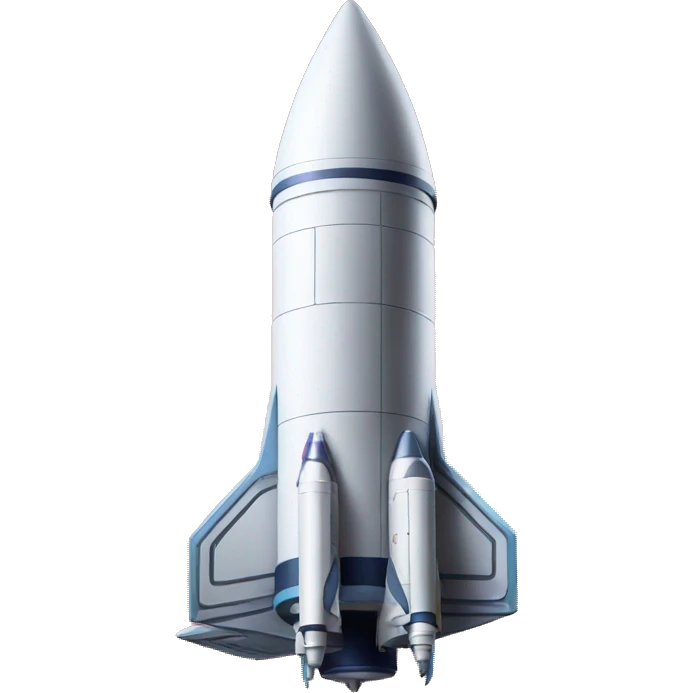 Starship rocket emoji