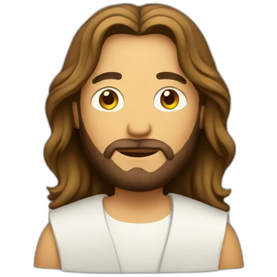 jesus at a laptop emoji