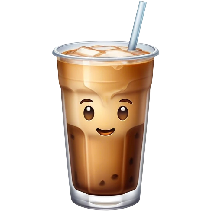 Ice coffe emoji
