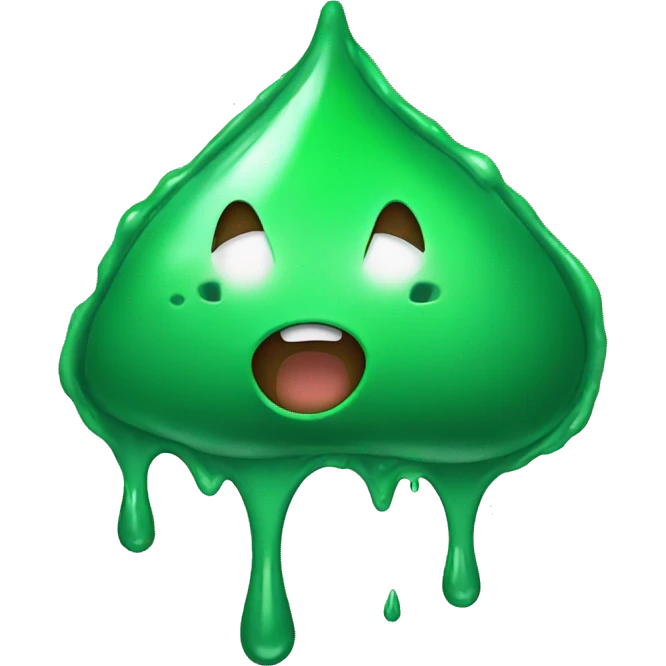 green drip emoji