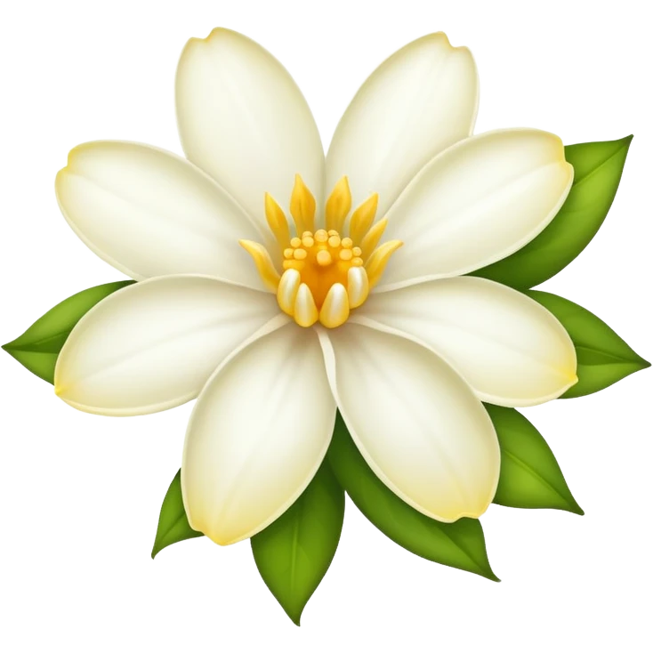 Vanilla flower emoji