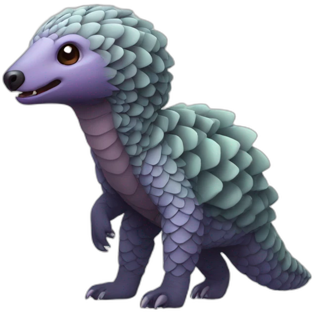 space pangolin emoji