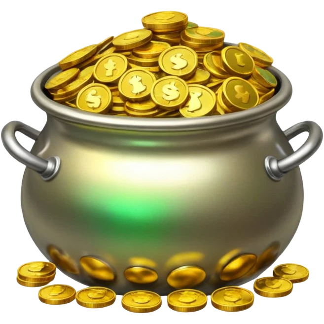 Pot of gold emoji
