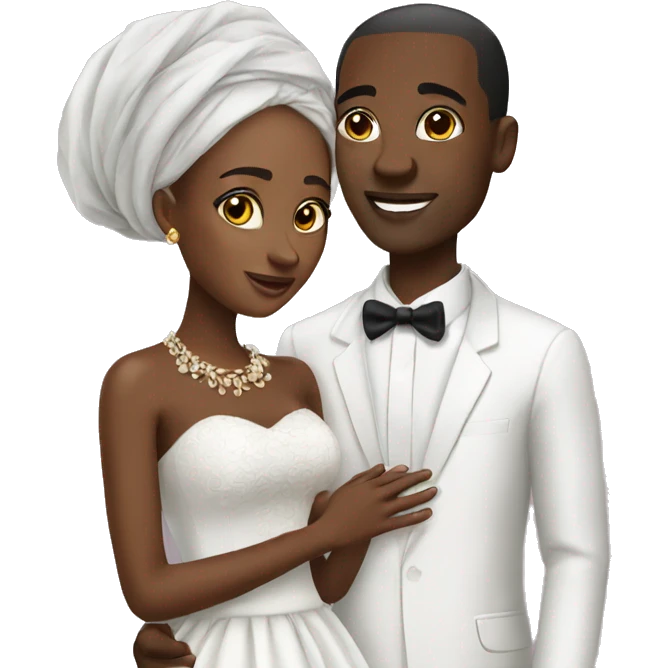 African marriage emoji