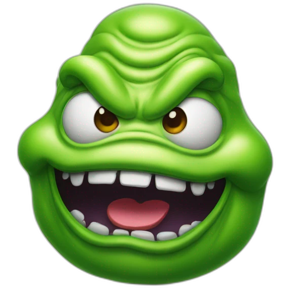 slimer from ghostbusters emoji