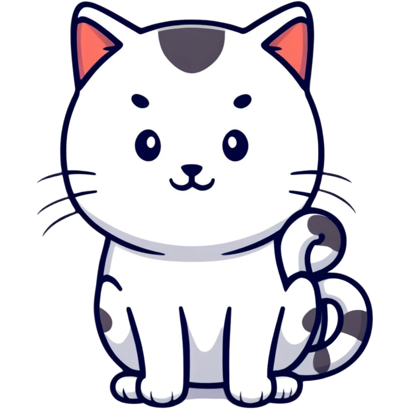Cat gris emoji