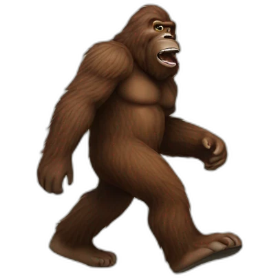 Bigfoot emoji