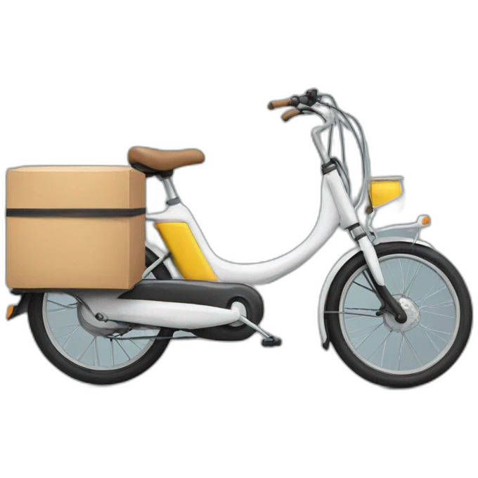 courier bike emoji