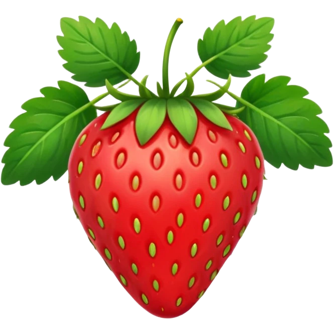 Привет с клубникой emoji