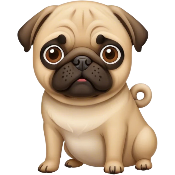 Pug emoji