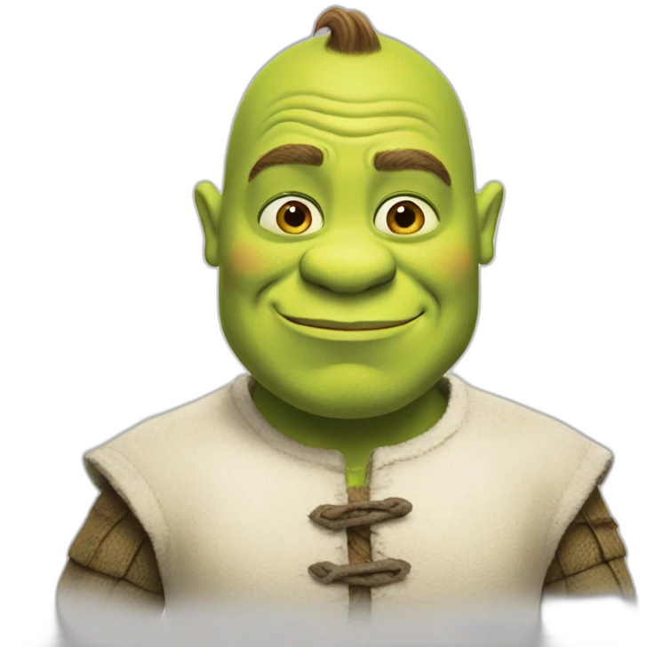 white-shrek emoji