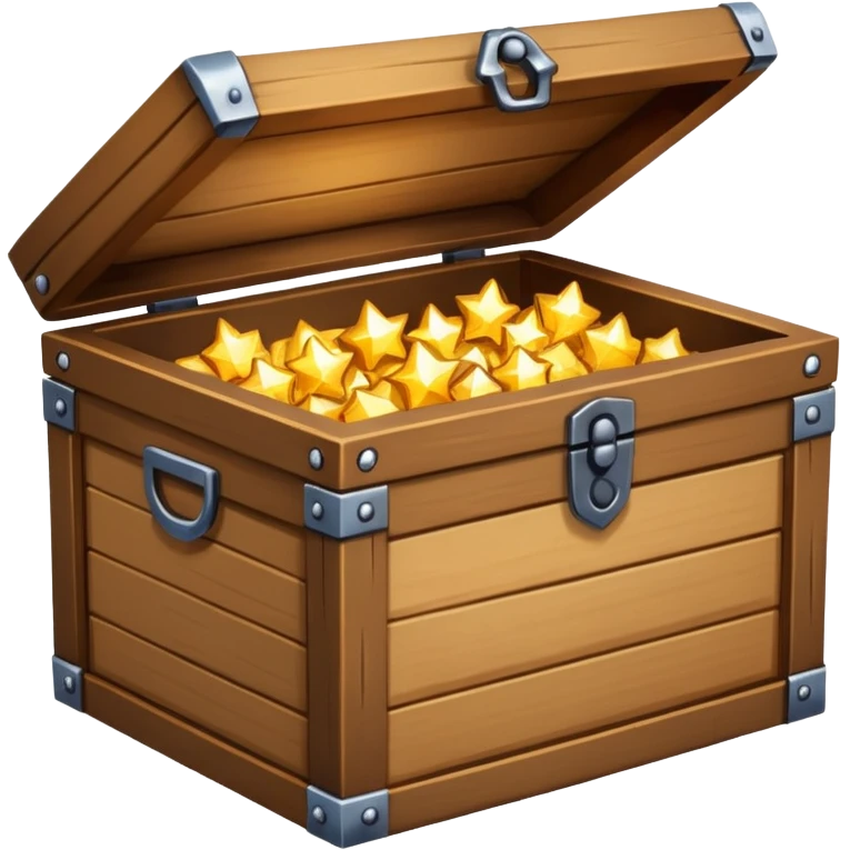 open box with sparkles inside emoji