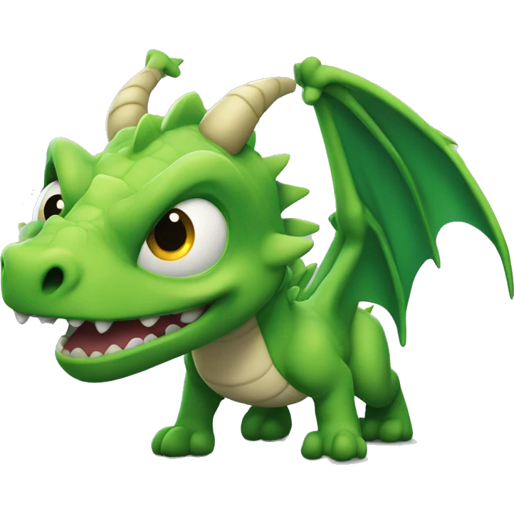 dragón fueria nocturna de la película como entrenar a tu dragón , adorable y con ojos verdes  emoji