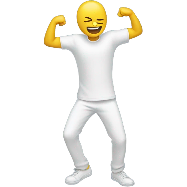 Person dabbing emoji