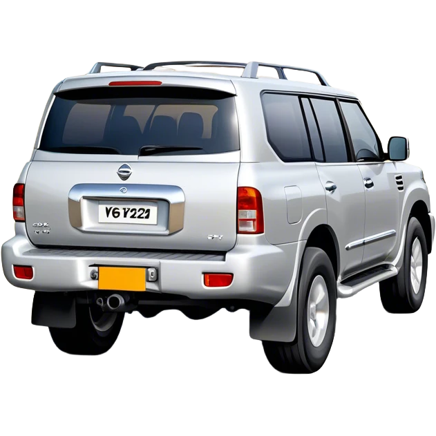Nissan Patrol y62 - Nissan (Model Year: 2022) (Iconic colour: Silver) emoji