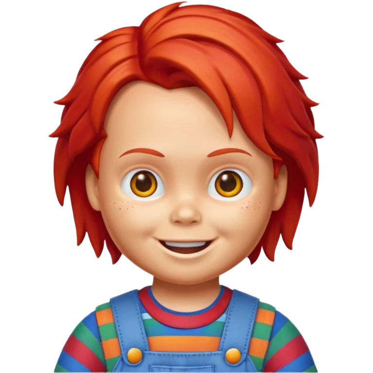Un emojin de chuky emoji