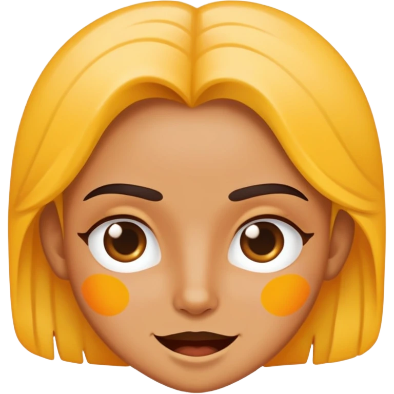 character inspired by حزلقوم with a playful and quirky expression, bright colors emoji