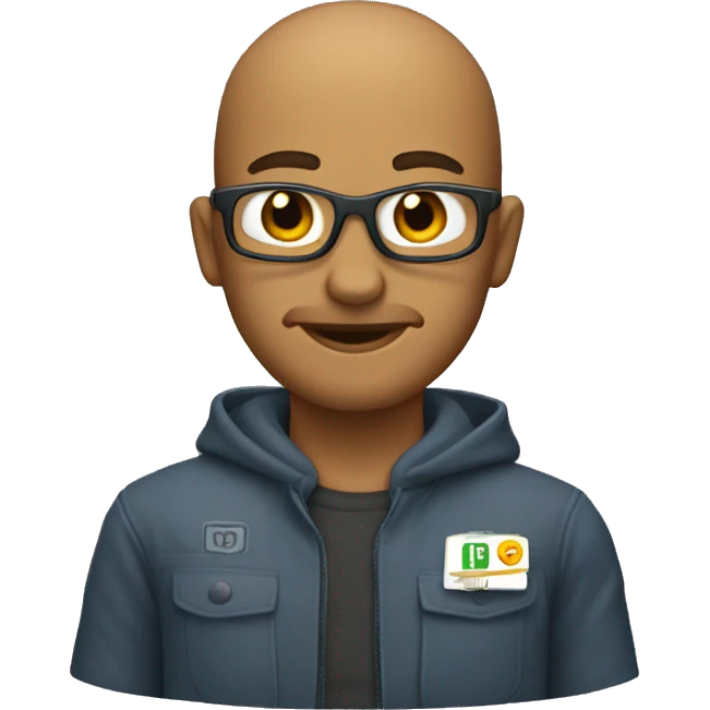 Tubarão com cartola emoji