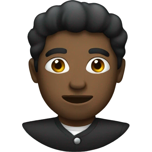 black singular button  emoji