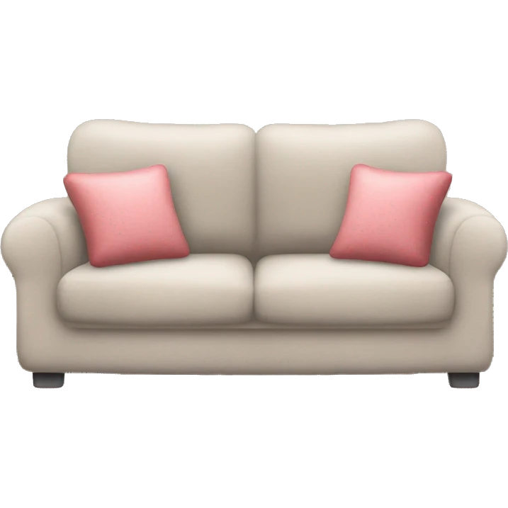 cosy couch with cushions￼￼ emoji