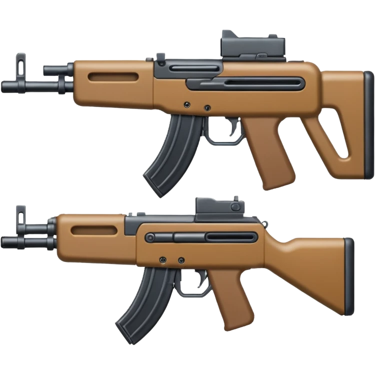 submachine gun emoji