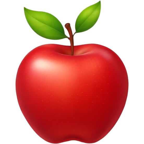 Minecraft apple emoji