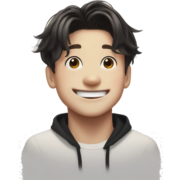 Jungkook happy  emoji