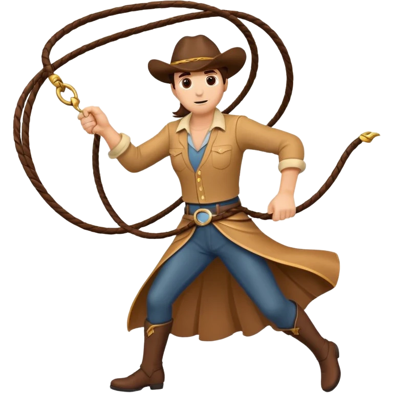 lasso being thrown emoji