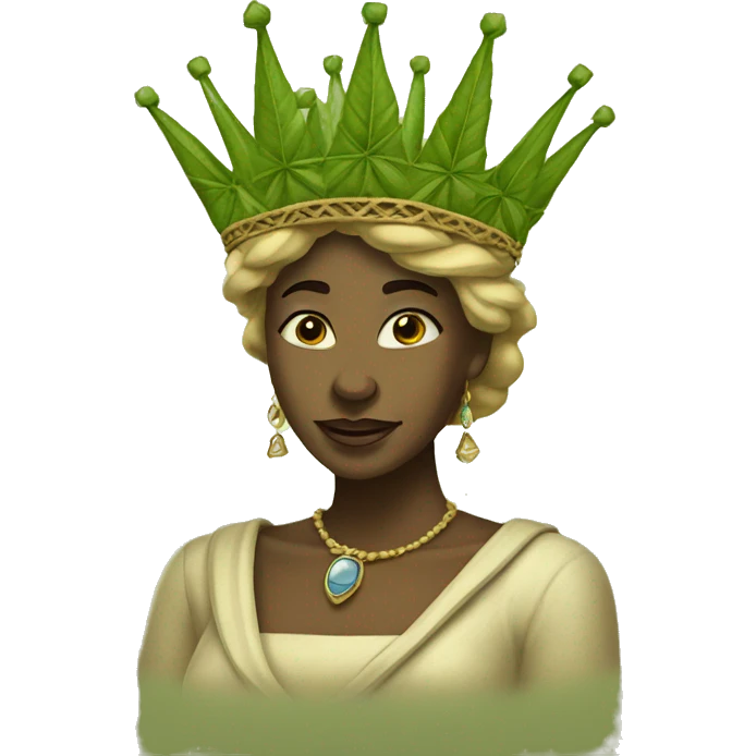 Hemp Queen + crown emoji