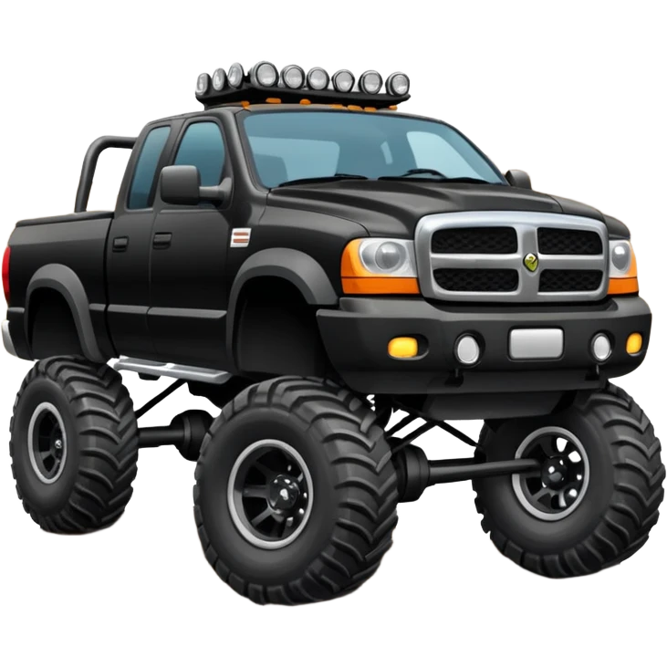 Need a SRT truck emoji that I can copy and paste with no guns on top emoji